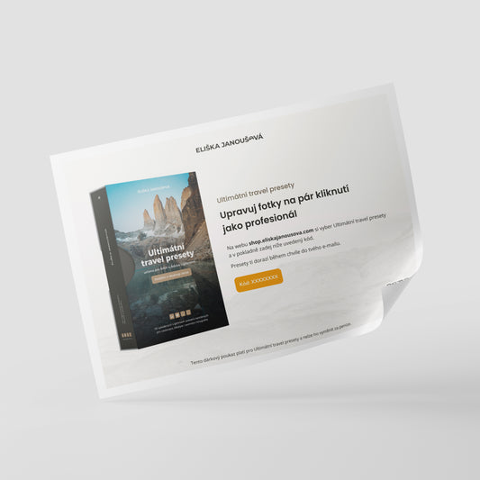 Gift voucher: Ultimate Travel Presets
